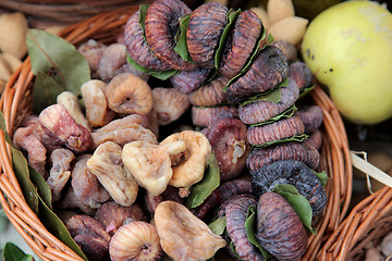 Image showing Dried figs