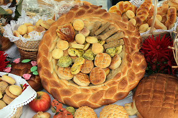 Image showing Variety of bread