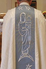 Image showing Golden embroidered Church vestments