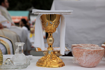 Image showing Golden chalice