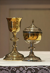 Image showing Golden chalice