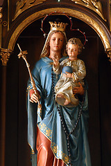 Image showing Blessed Virgin Mary with baby Jesus