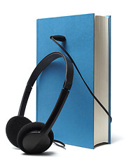 Image showing Audiobook and Headphones