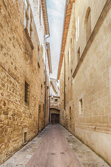 Image showing Narrow street Pienza