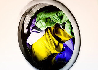 Image showing Clothes in laundry