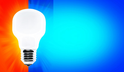 Image showing White bulb