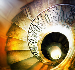 Image showing Spiral staircase

