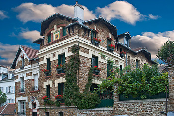 Image showing House in Montmartre.