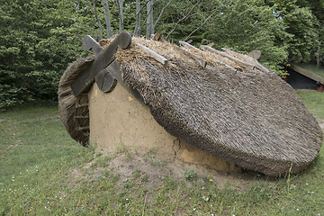 Image showing Viking house