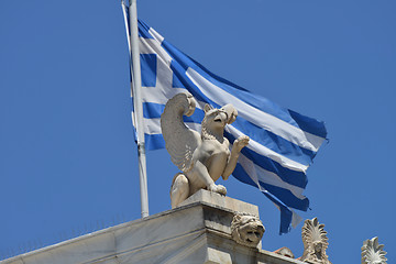 Image showing Flag of Greece