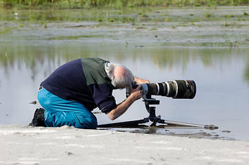 Image showing Professional photographer
