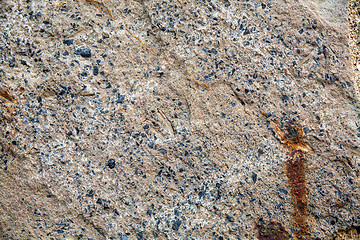 Image showing Close-up of beautiful natural design of granite.