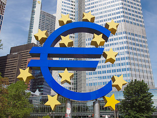 Image showing European Central Bank in Frankfurt