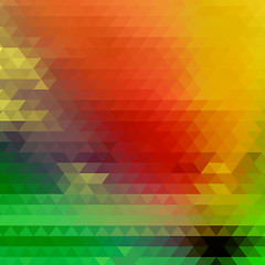 Image showing abstract background of the triangles