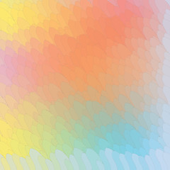 Image showing abstract background pastel colors of the rainbow