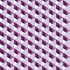 Image showing seamless background of the purple triangles