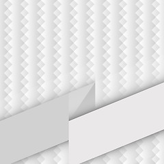 Image showing white geometric pattern with zigzags