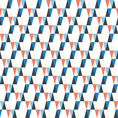 Image showing seamless pattern of triangles