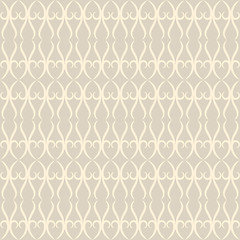 Image showing Neutral floral ornament. beige color