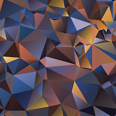 Image showing triangle. gradient  illusion of volume