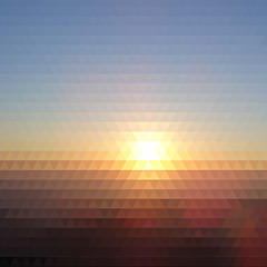 Image showing abstract background of the triangles