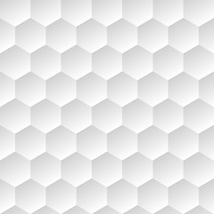 Image showing white geometric background with hexagons