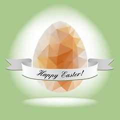 Image showing  egg in the style of crystal for Easter