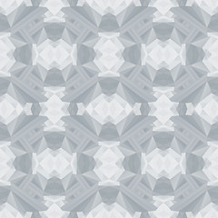 Image showing gray geometric pattern  illusion kaleidoscope