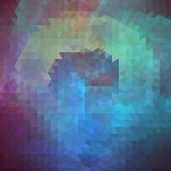 Image showing Abstract background of the triangles