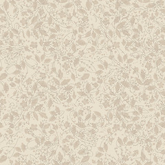 Image showing neutral floral background. swirl and curve