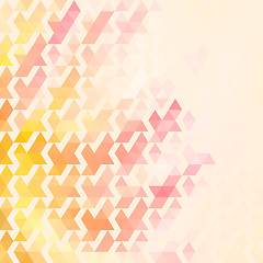 Image showing abstract background of the triangles
