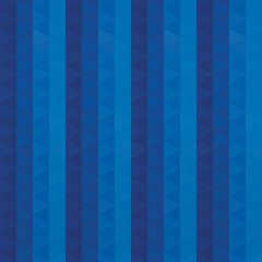 Image showing Blue triangles  striped pattern