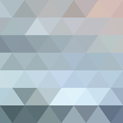 Image showing Abstract geometric background of gray triangles