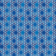 Image showing Vector geometric pattern