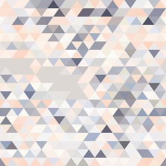 Image showing geometric background of colored triangles