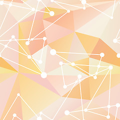 Image showing abstract seamless background of the triangles