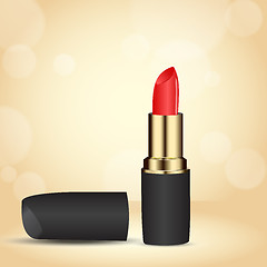 Image showing red lipstick