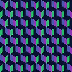 Image showing blue graphic pattern