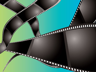 Image showing film background float