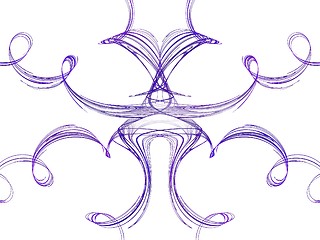 Image showing Fractal ornament