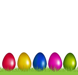 Image showing Easter Color Eggs