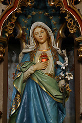 Image showing Immaculate Heart of Mary