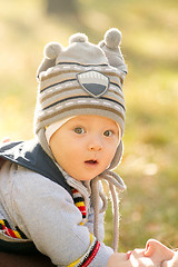 Image showing Baby Outdoors