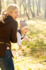 Image showing Baby Outdoors