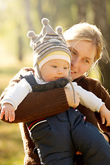 Image showing Baby Outdoors