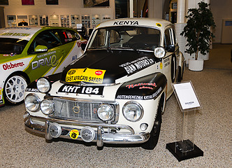 Image showing Old rally car