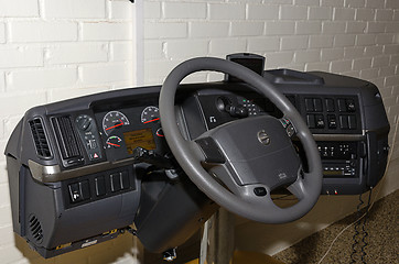 Image showing driver's seat