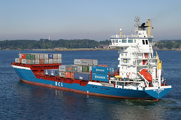 Image showing Container ship caption