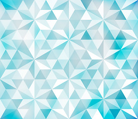 Image showing Retro triangle background