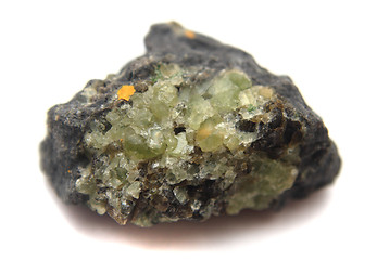 Image showing natural olivine mineral 